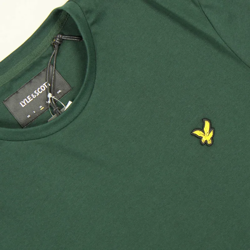 Lyle and Scott Plain T-Shirt - Dark Green-1